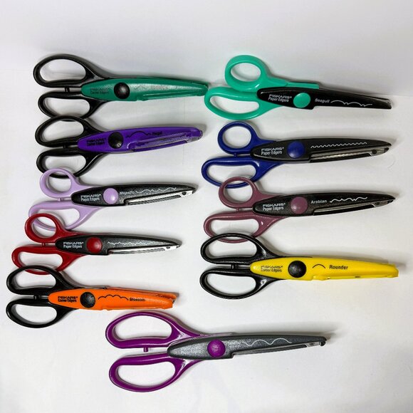 Fiskars decorative scissor set of 10 - Picture 1 of 3